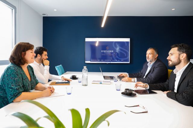 Bureaux Symphonie Finance - salle de réunion